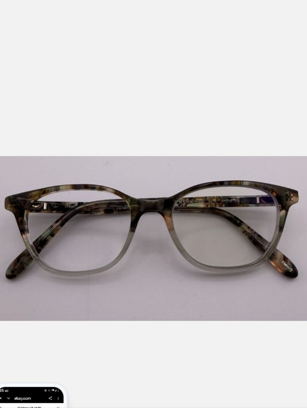 KLIIK FRAMES ONLY EYEGLASSES BROWN #frames